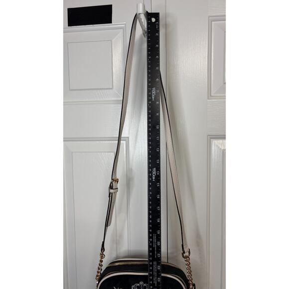 Scottie Dogs Camera Xbody Juicy Couture Crossbody Purse Black and White - NWT - Picture 16 of 16